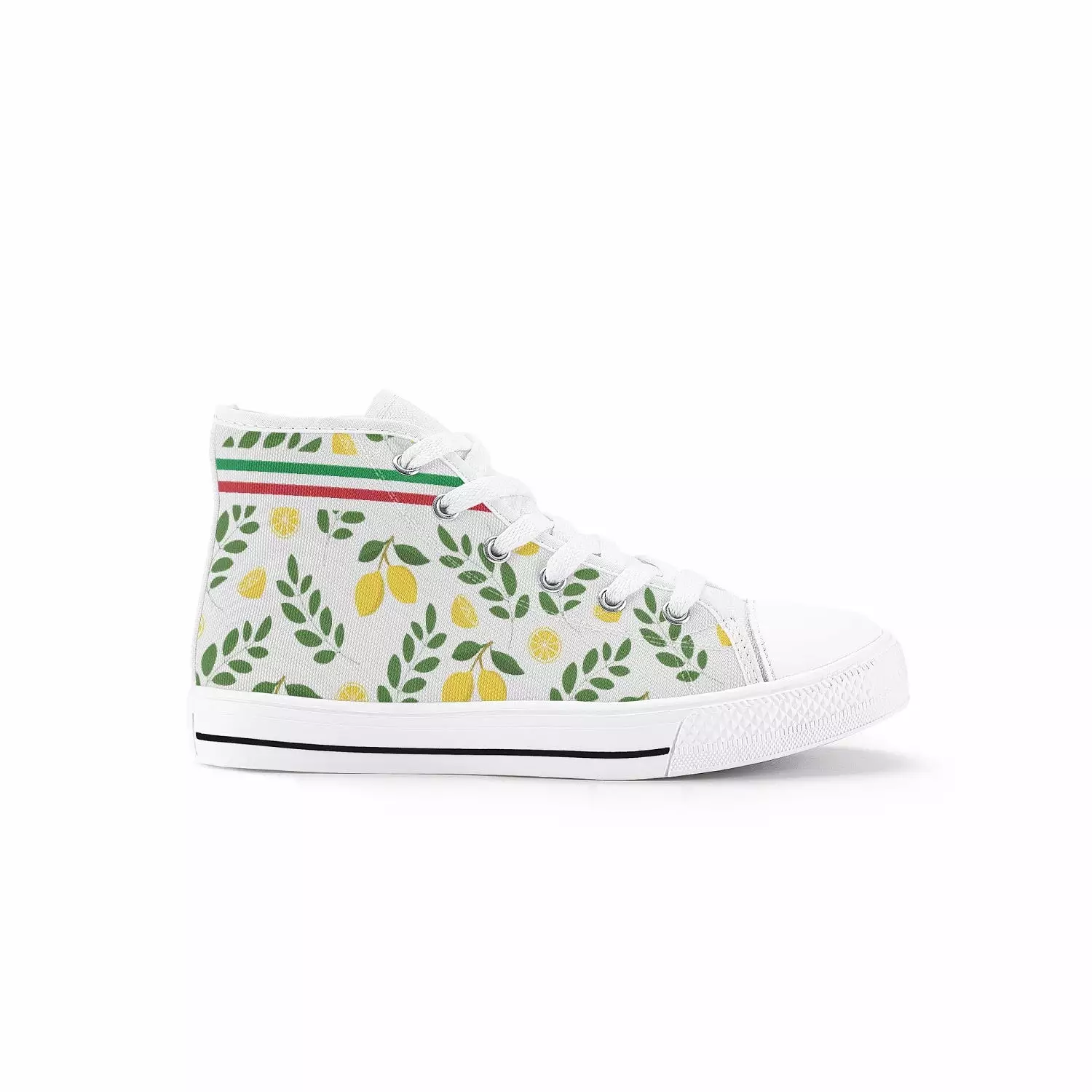 Kid’s High-Top Shoes Italian Lemon