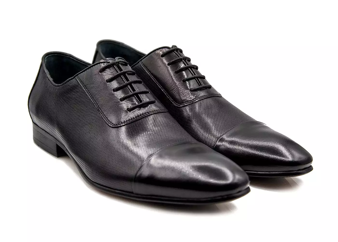 KING JEFFREY | Black Oxford Shoes