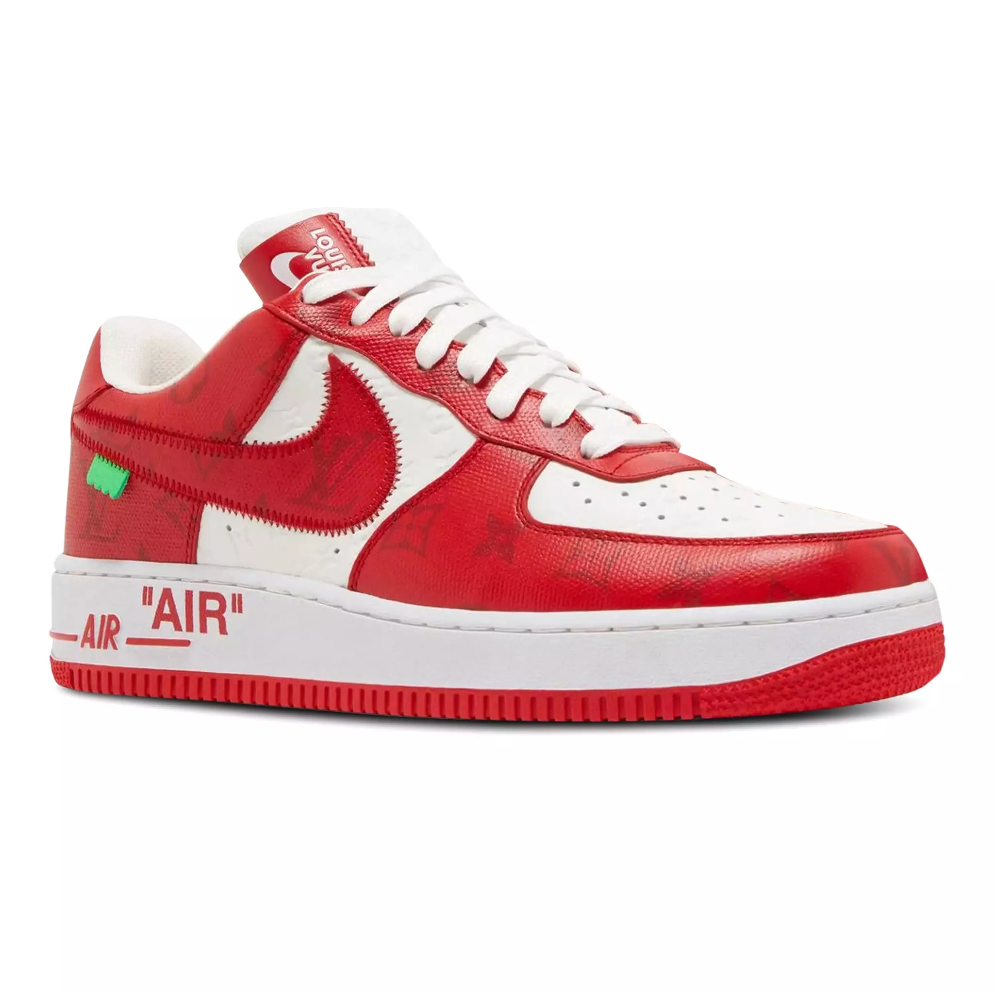 Louis Vuitton x Nike Air Force 1 Low White Red