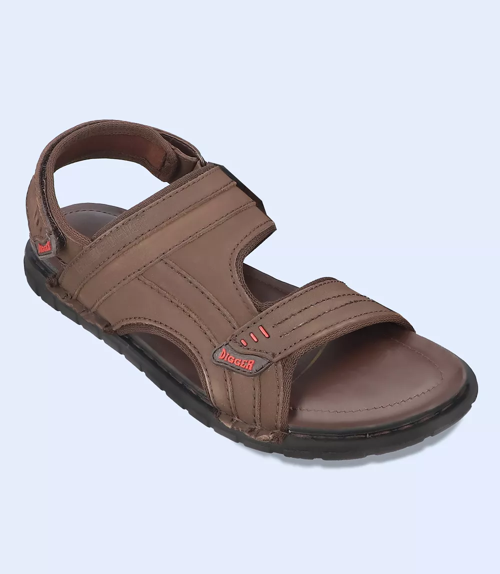 M7606-DARKBROWN-Men Sandal