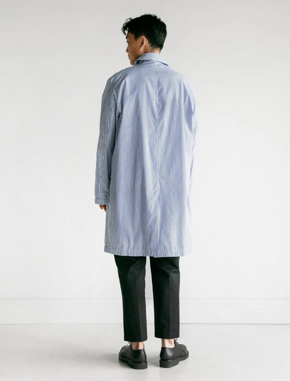 Mac Coat - Blue Stripe