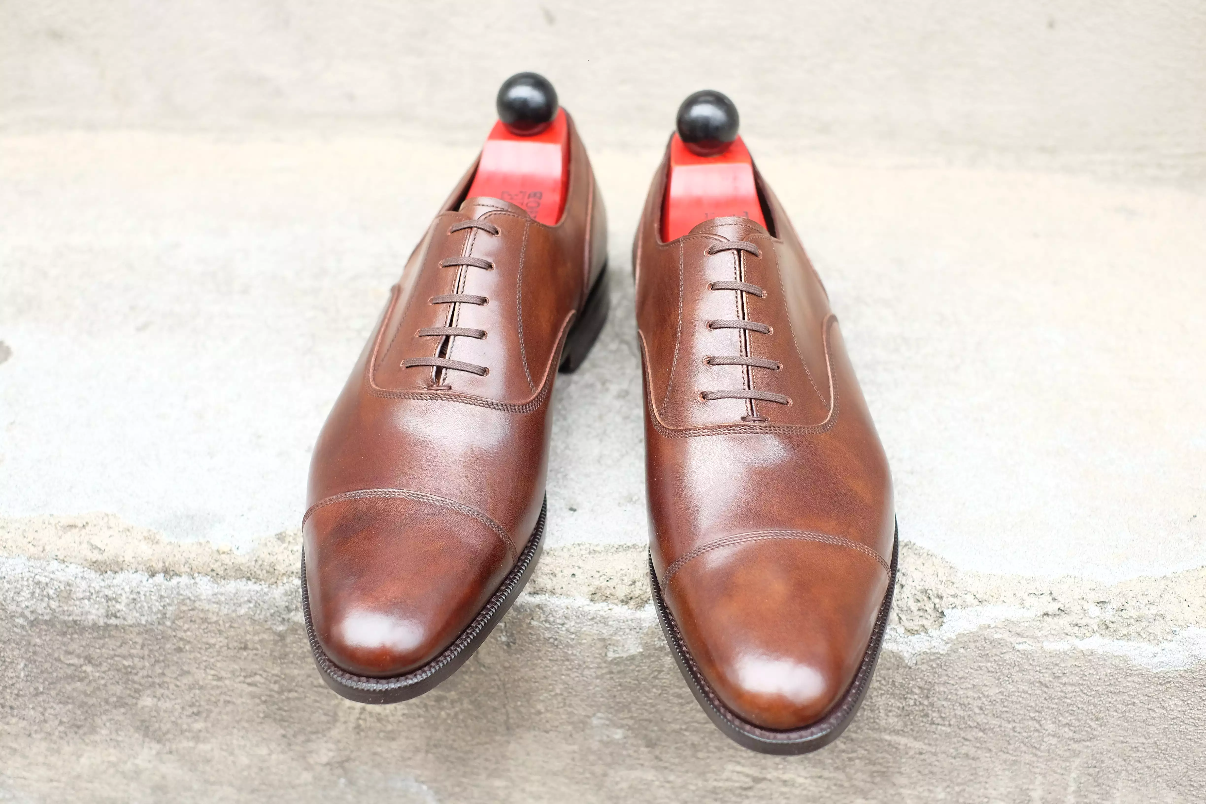 Magnolia - MTO - Copper Museum Calf - TMG Last - Single Leather Sole