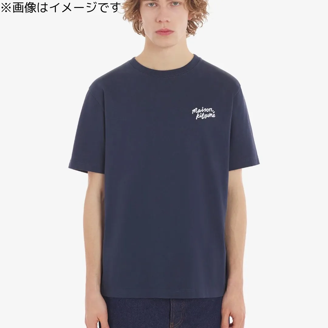 MAISON KITSUNE  |Plain Cotton Short Sleeves Designers T-Shirts