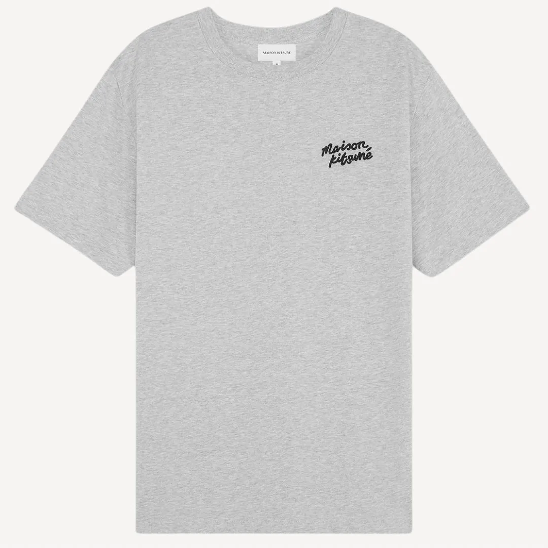 MAISON KITSUNE  |Plain Cotton Short Sleeves Designers T-Shirts