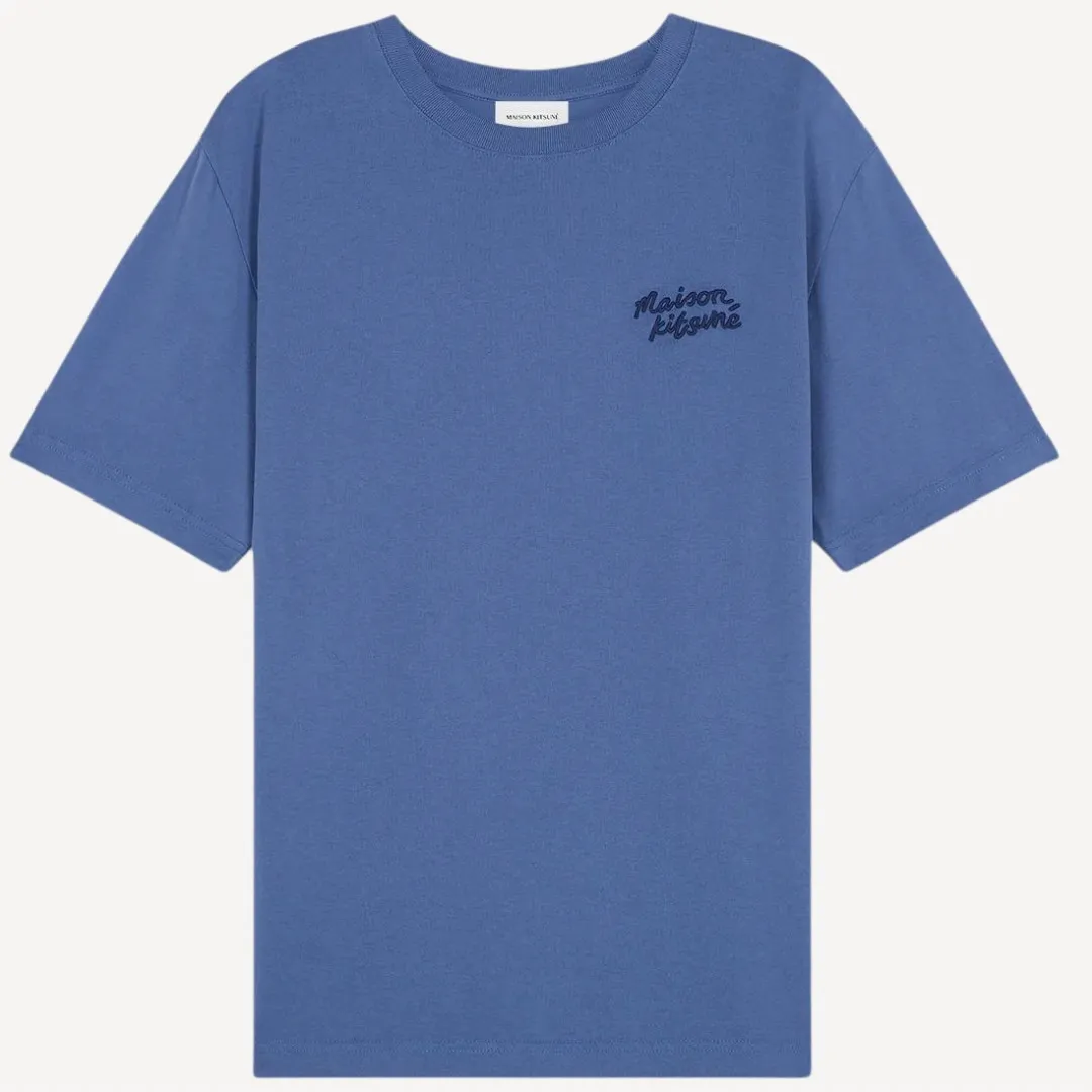 MAISON KITSUNE  |Plain Cotton Short Sleeves Designers T-Shirts