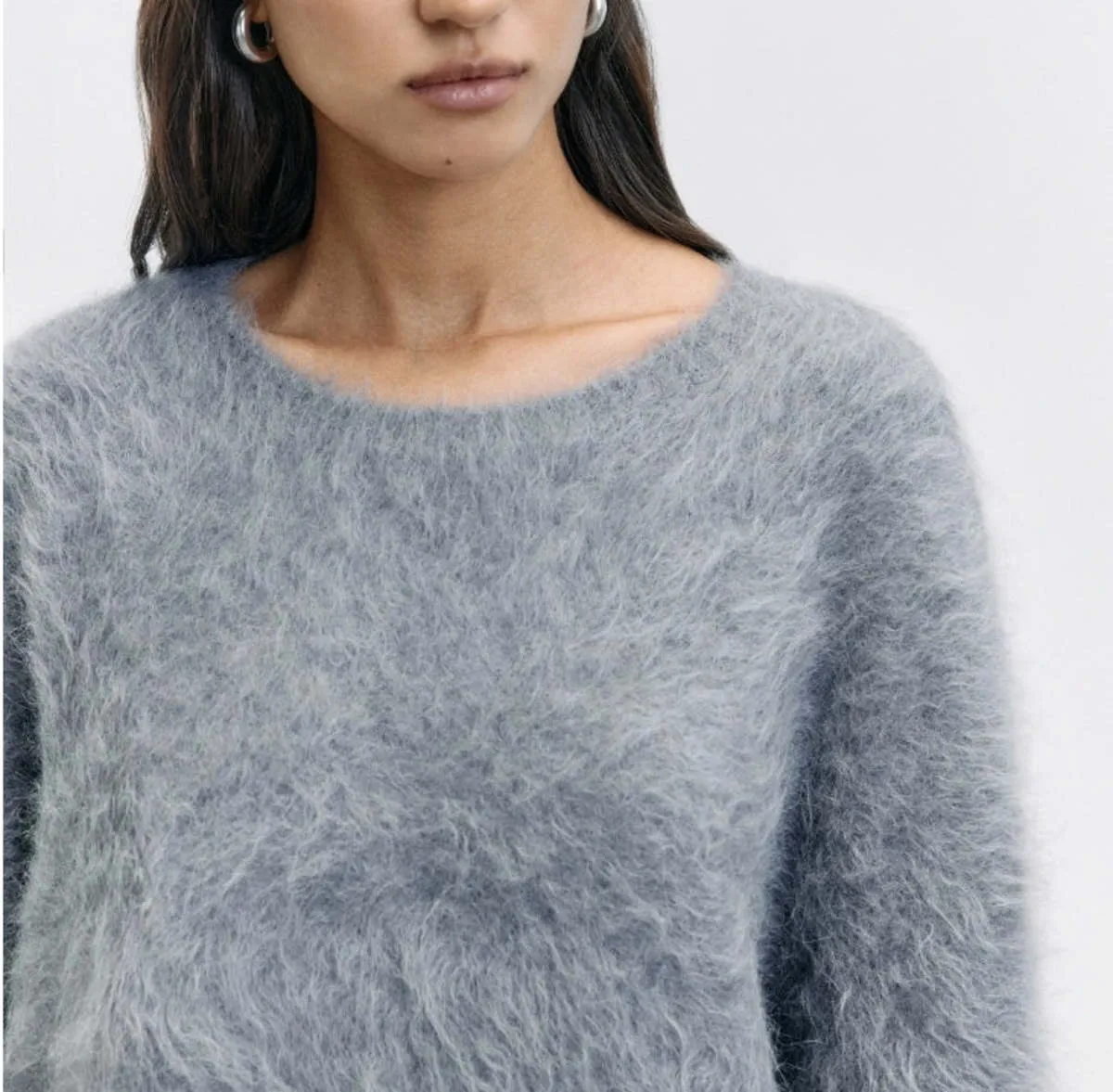 Marga Alpaca Sweater - Grey