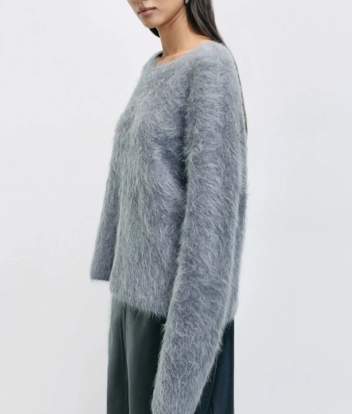 Marga Alpaca Sweater - Grey