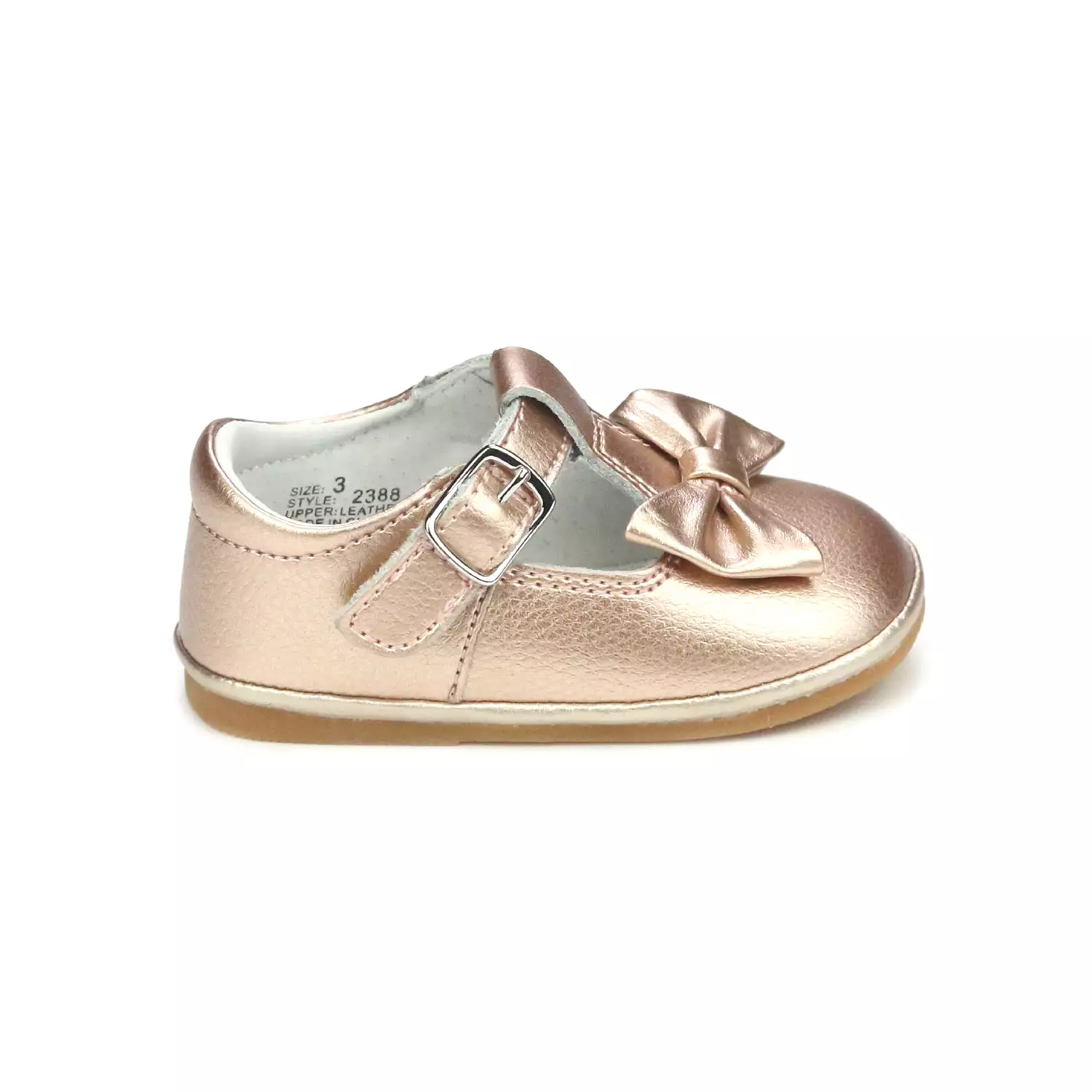 Minnie Bow Leather Mary Jane (Baby)