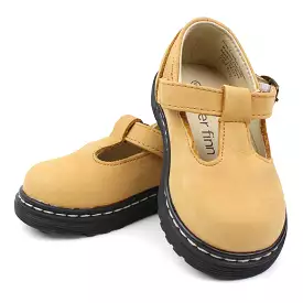 Natural - Lug Sole Mary Jane