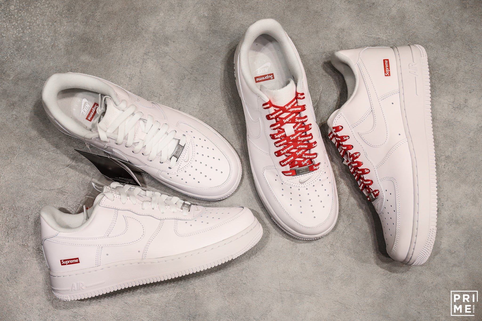 Nike Air Force 1 Low SP 'Supreme' White (CU9225 100)