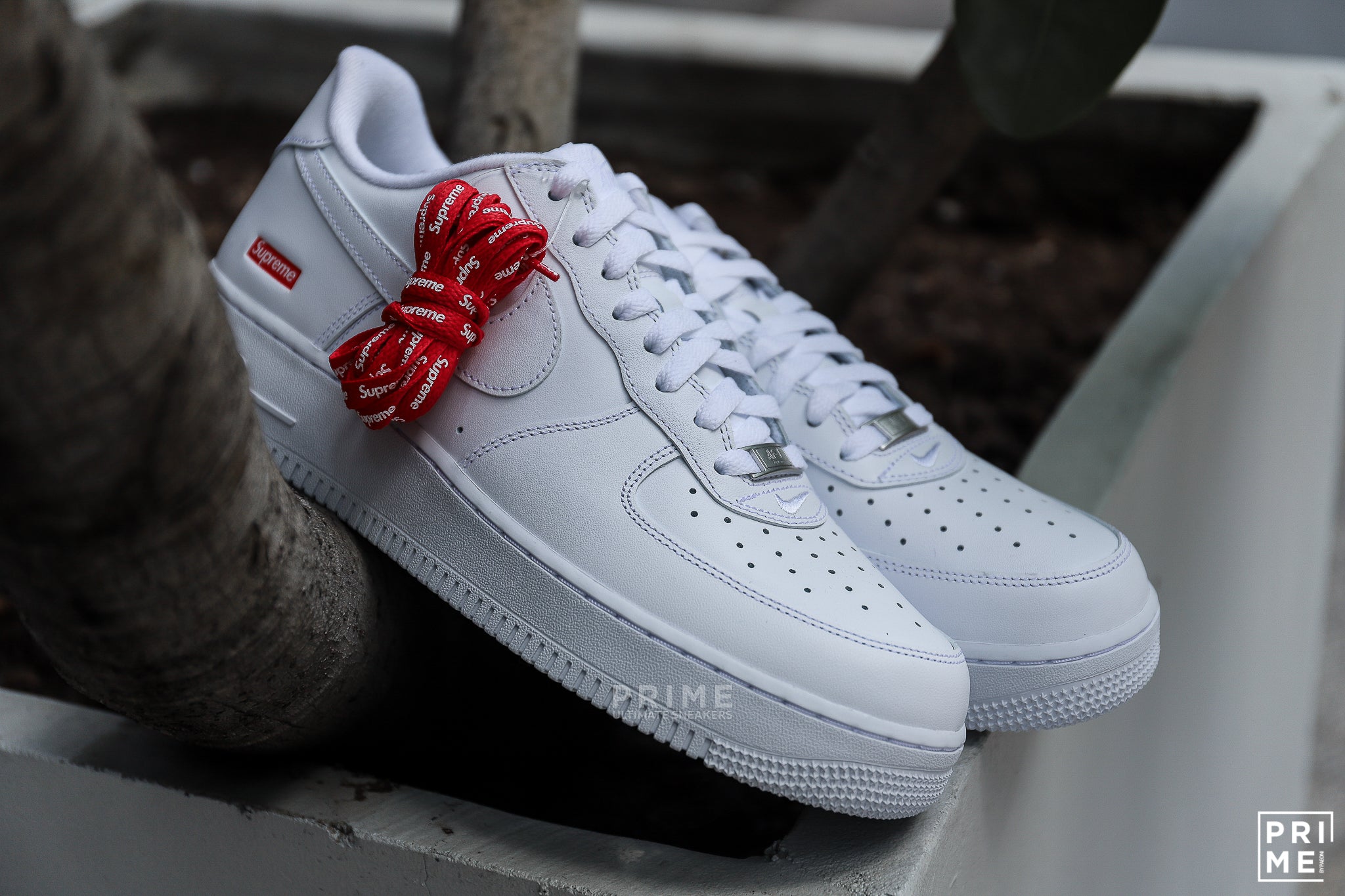 Nike Air Force 1 Low SP 'Supreme' White (CU9225 100)