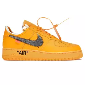 Nike x Off White Air Force 1 Low ICA University Gold