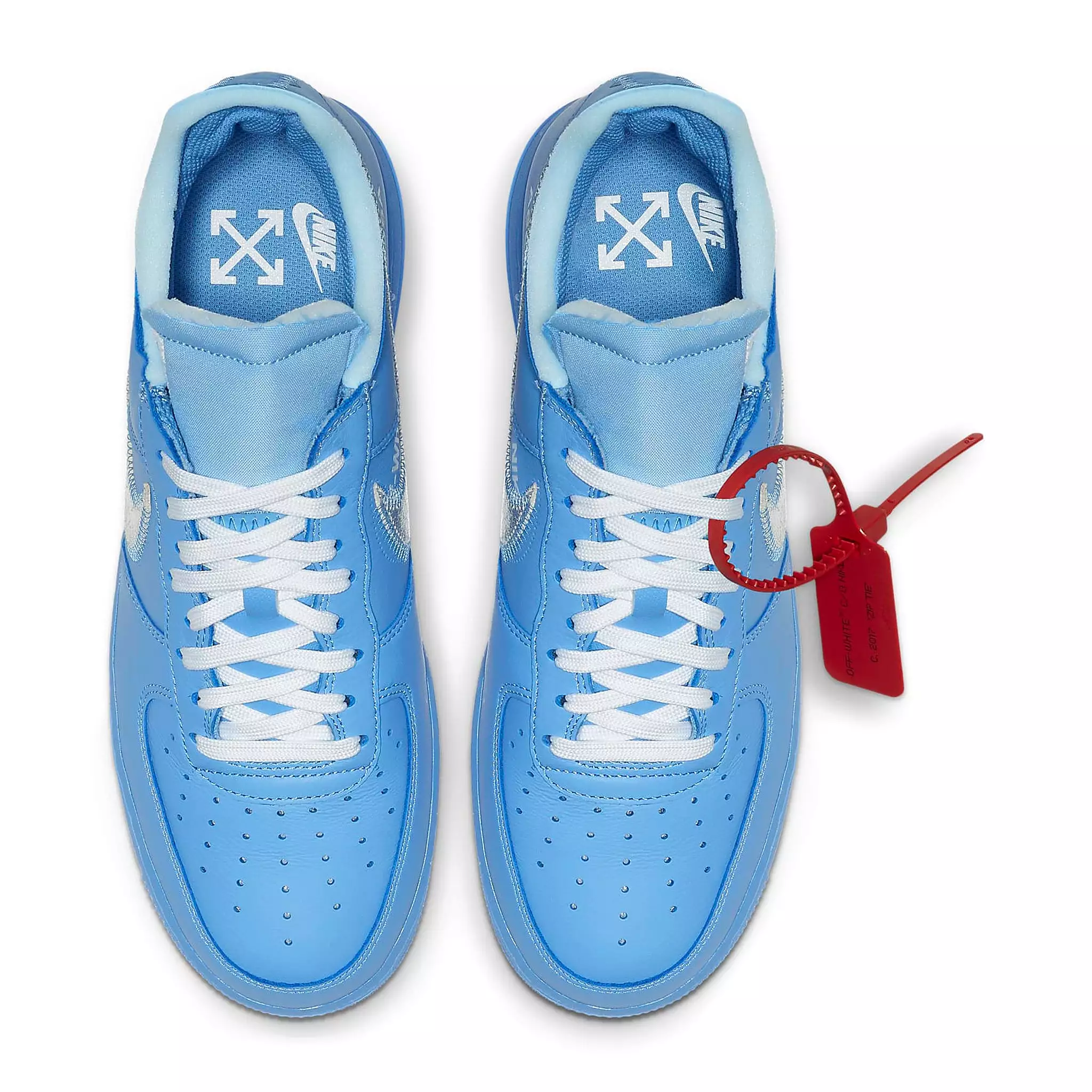 Nike x Off White Air Force 1 Low MCA University Blue