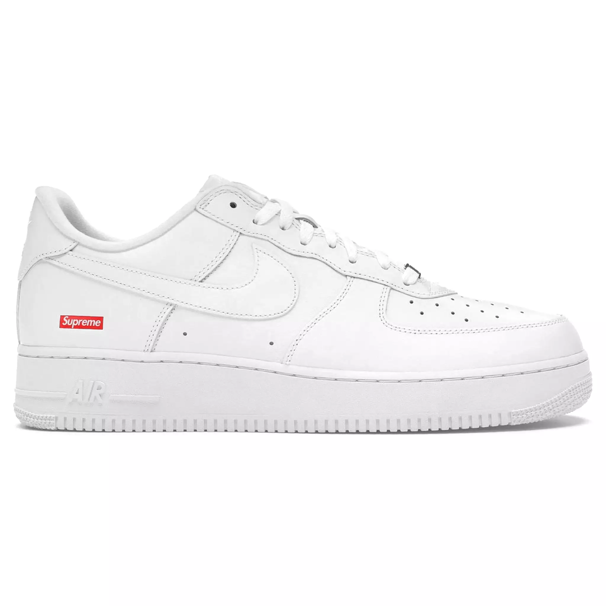 Nike x Supreme Air Force 1 Low White Box Logo