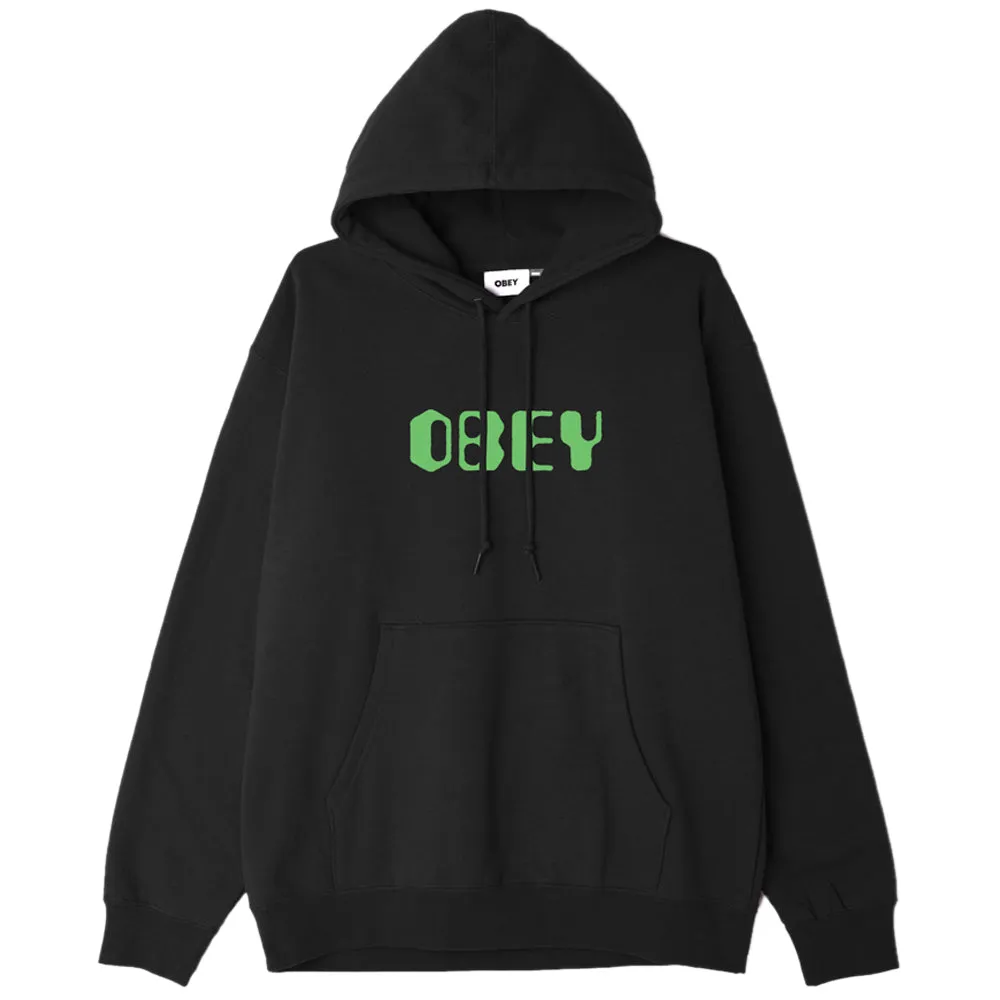 OBEY GRAFX PREMIUM HOODIE // BLACK