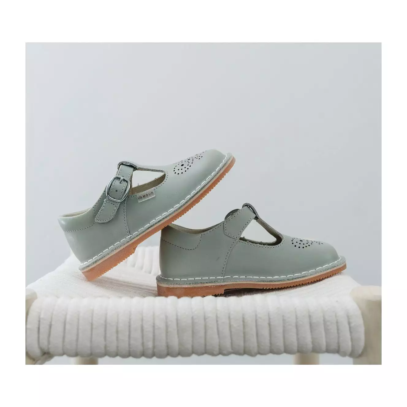 Ollie T-Strap Leather Mary Jane