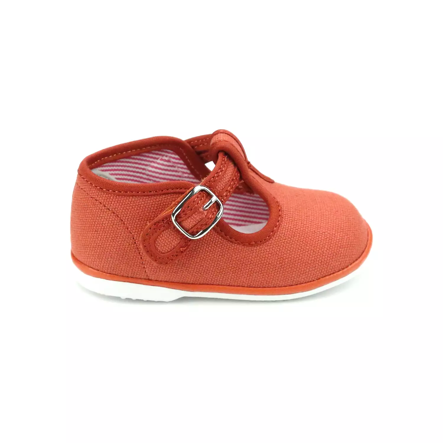 Poppy Canvas T-Strap Mary Jane (Baby)