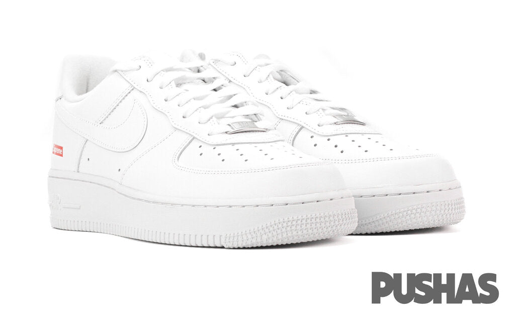 [Refurbished] Air Force 1 x Supreme 'White'