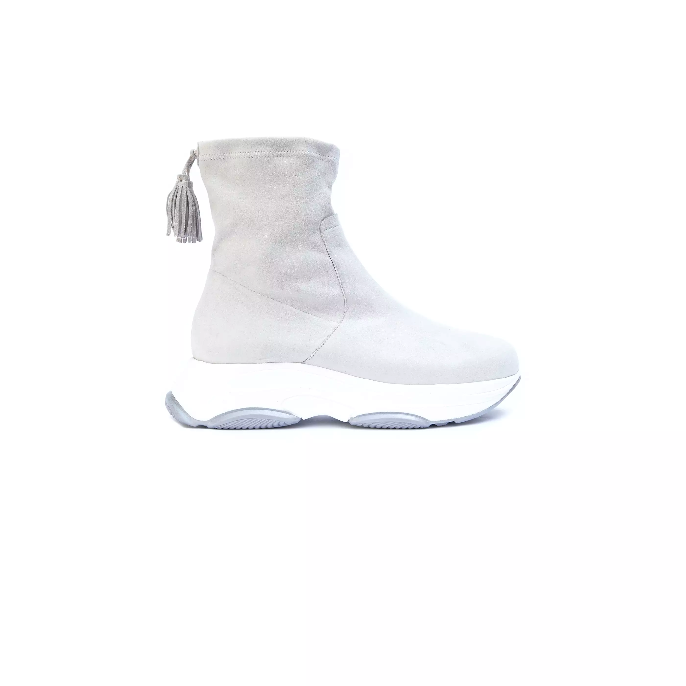 Sock High-top Sneakers Chalk White