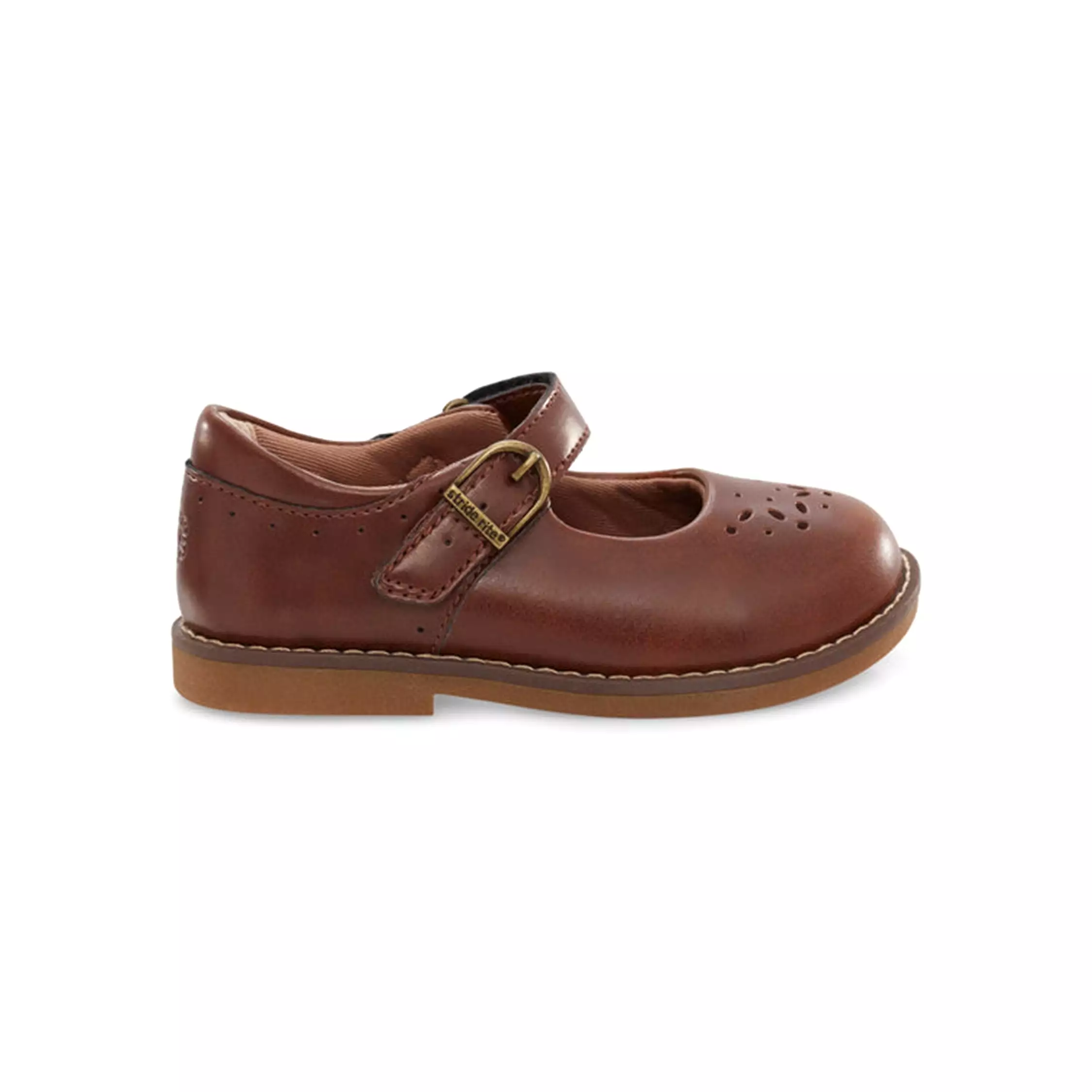 SR Mara Casual Mary Jane Shoe - Cedar Brown