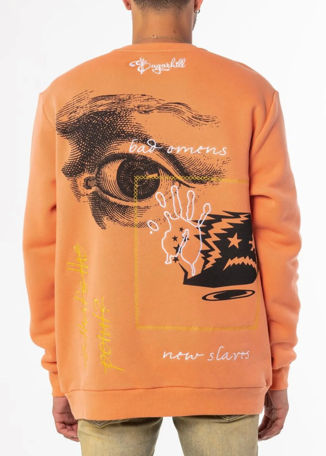 SugarHill “Hostile” Orange Sweater