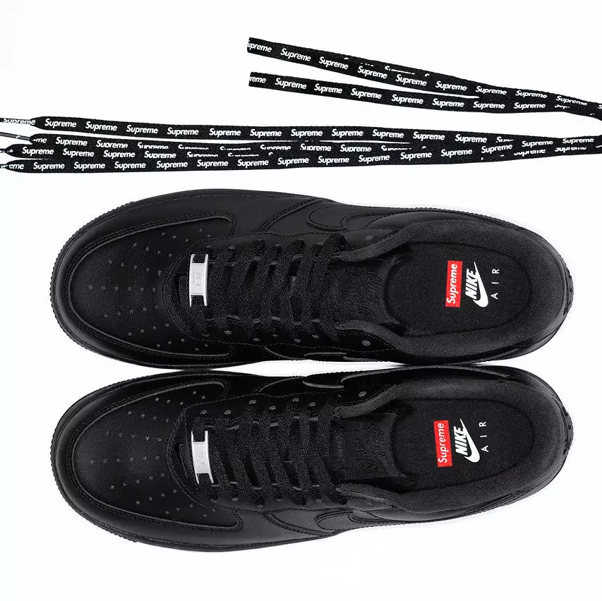 SUPREME X NIKE Air Force 1 Low Black