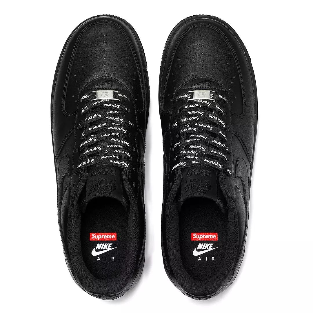 SUPREME X NIKE Air Force 1 Low Black