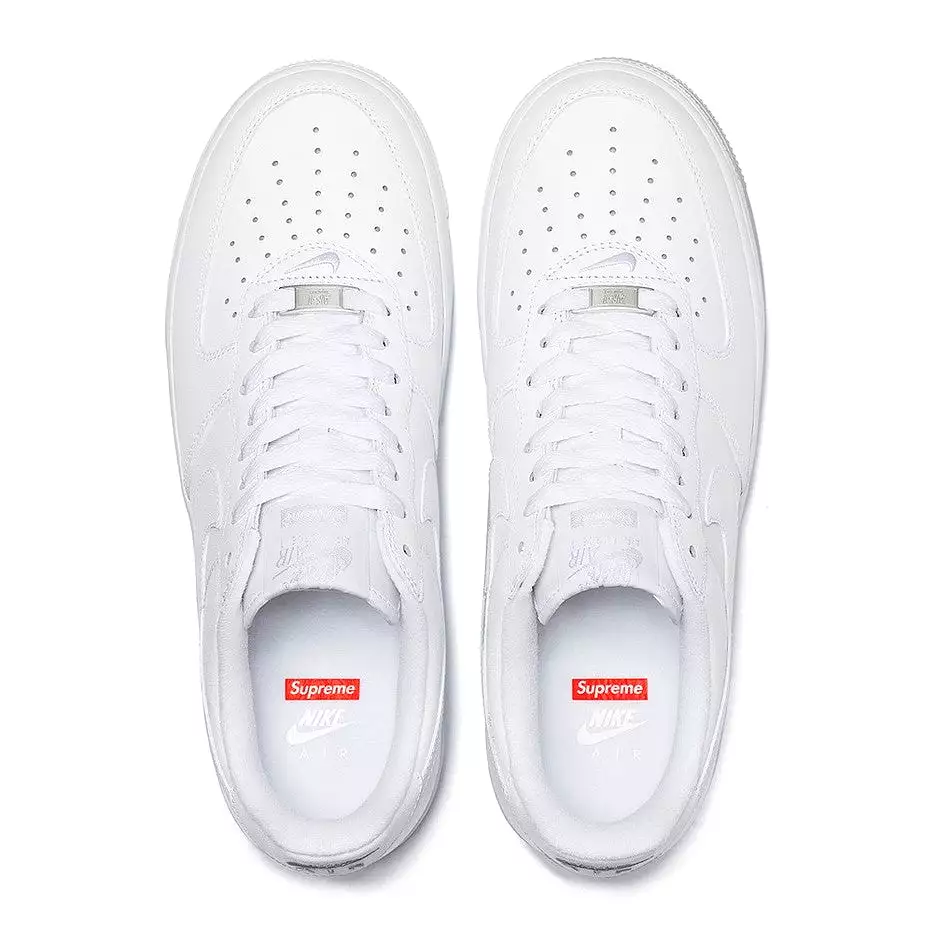 Supreme X Nike Air Force 1 Low White