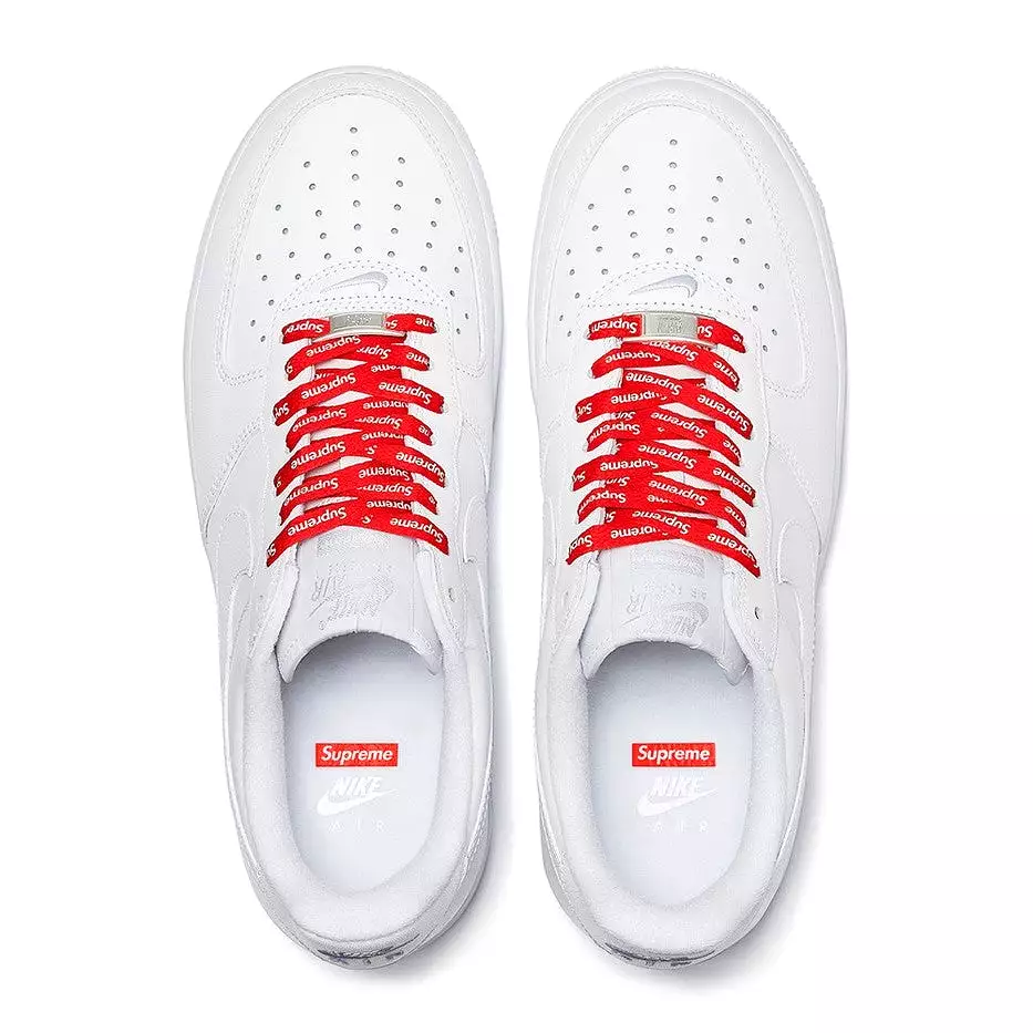 Supreme X Nike Air Force 1 Low White