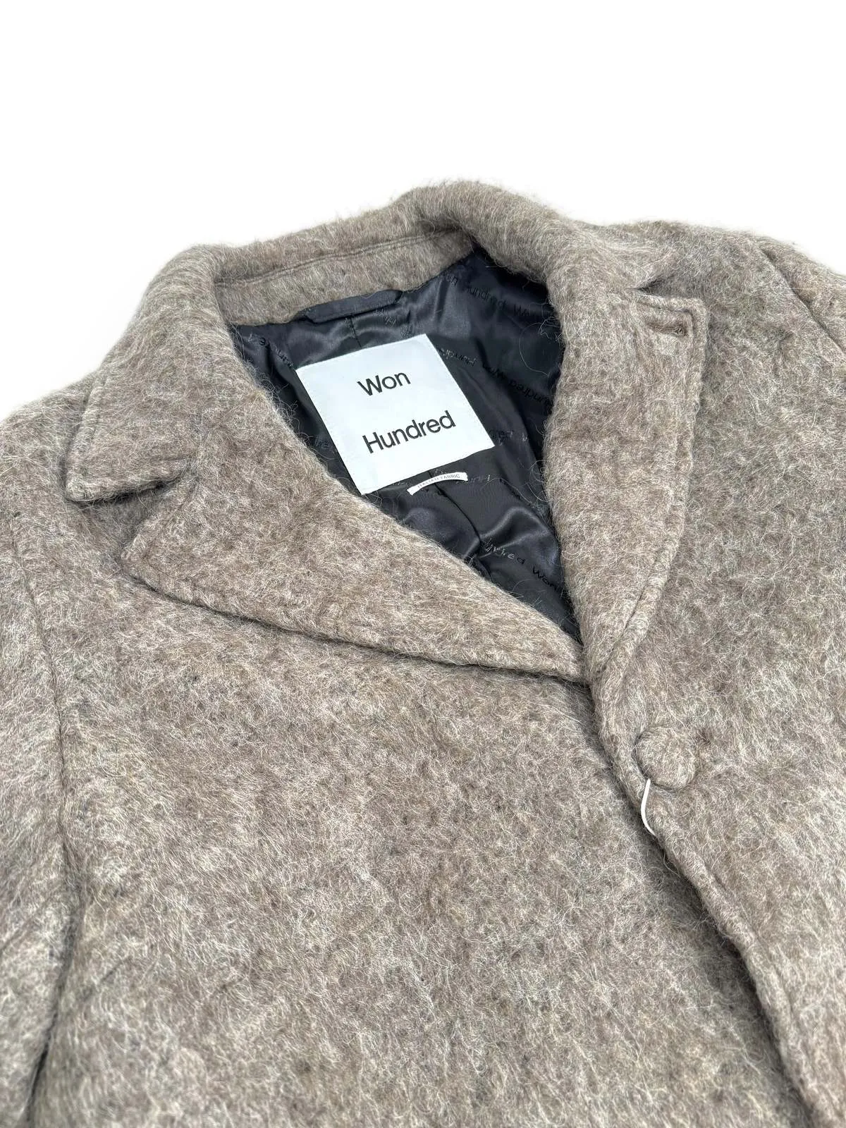 Taipei Coat - Taupe Grey