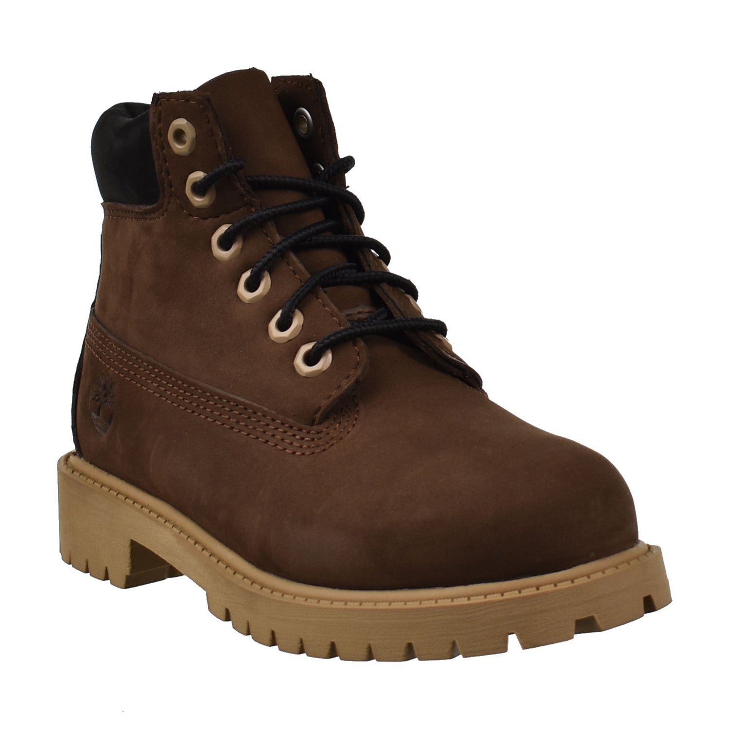 Timberland 6 Inch Premium Little Kids' Boot Dark Brown