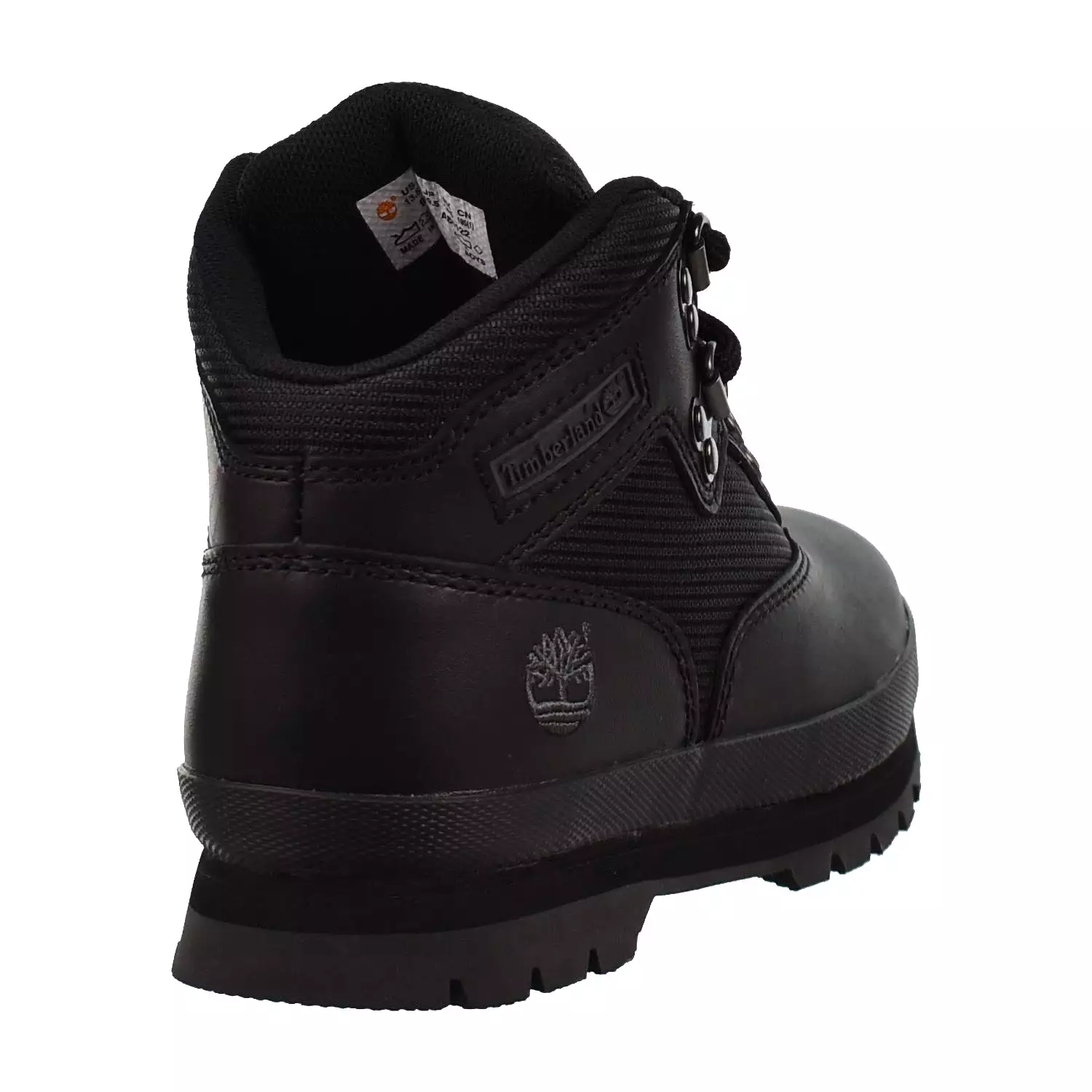 Timberland Euro Hiker Little Kids' Boot Black