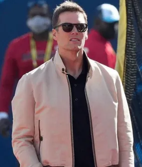 Tom Brady Jacket Post Game | Bomber Jacket