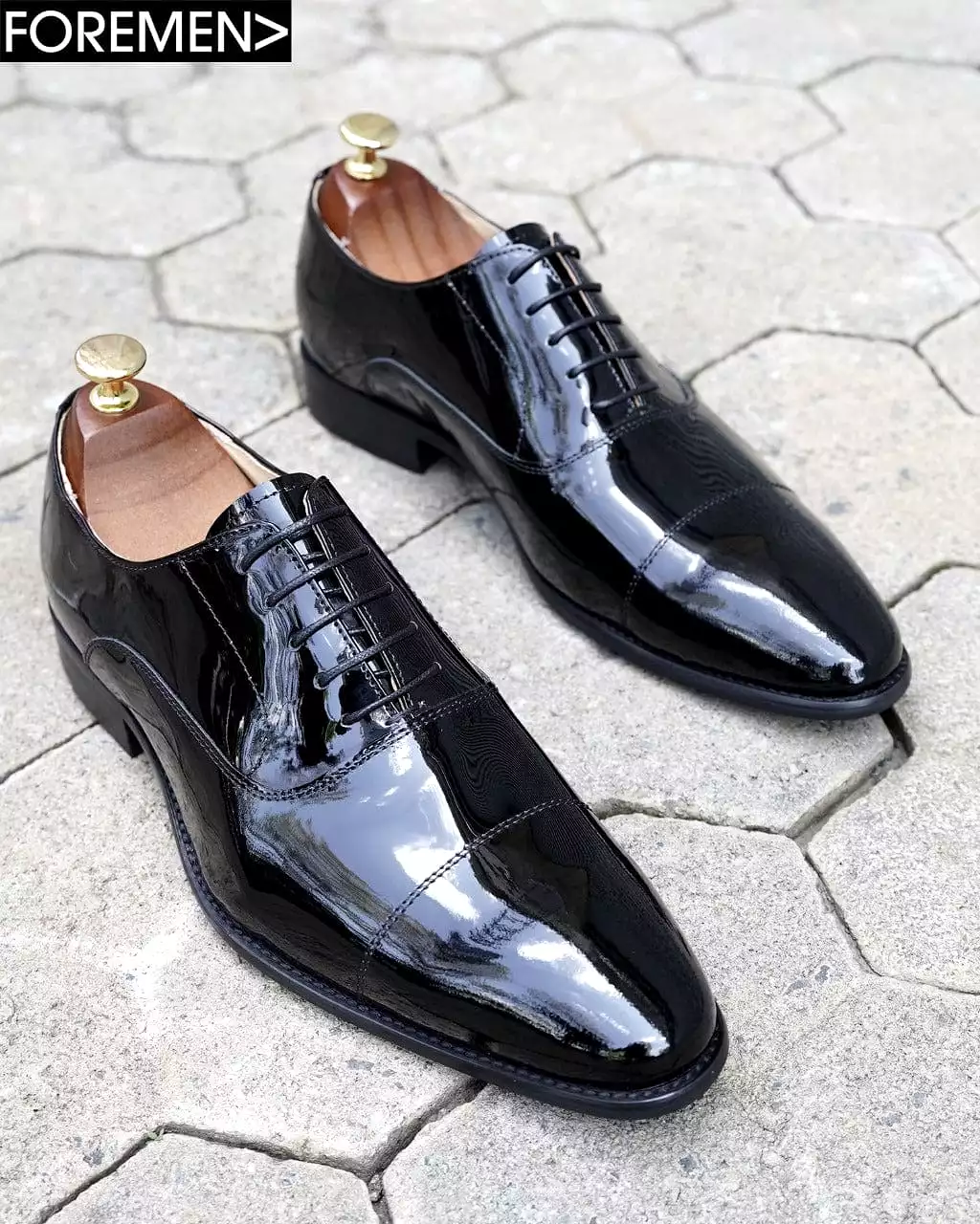 VIENNA CLASSIC | Patent Leather Oxfords