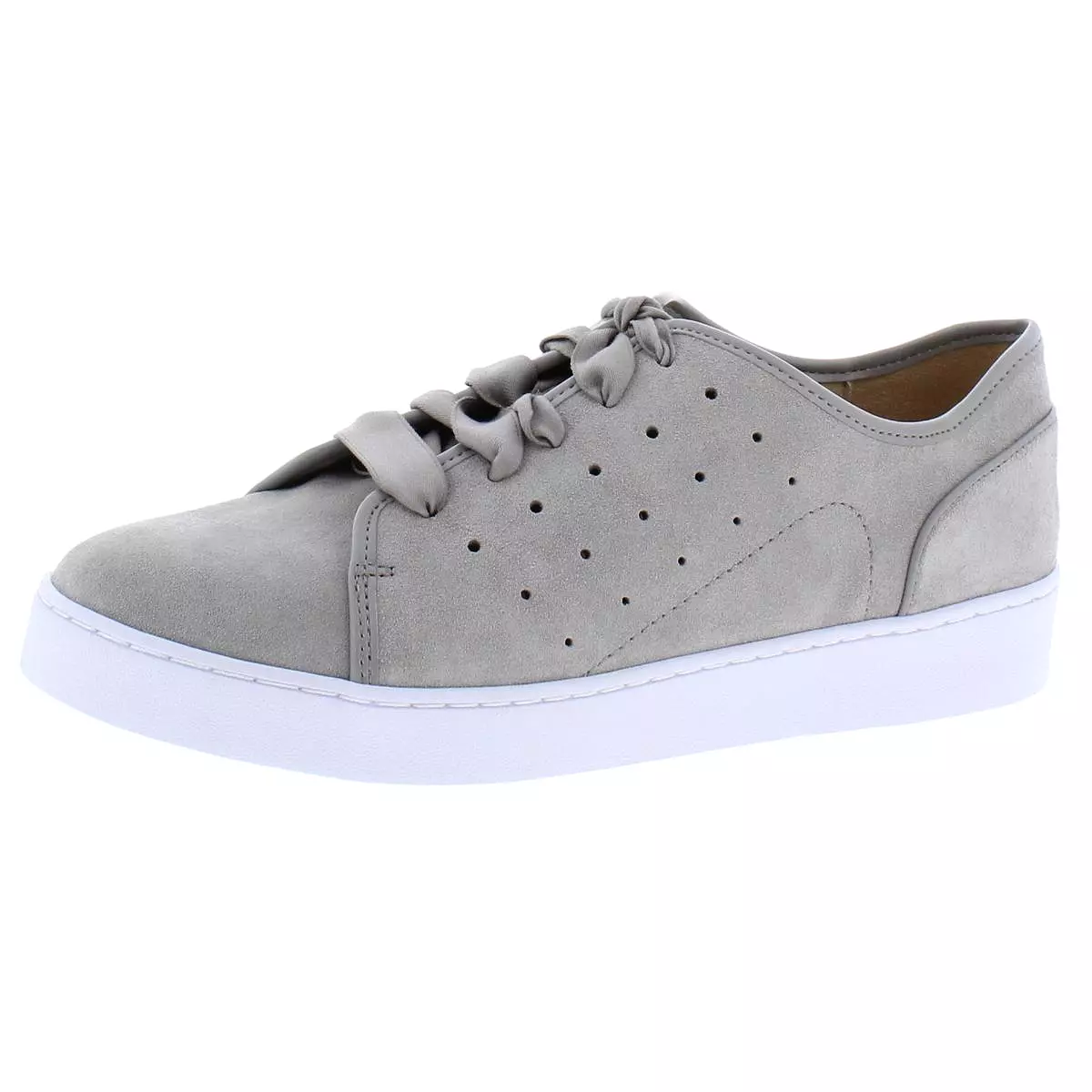 Vionic Womens Keke Suede Perforated Fashion Sneakers