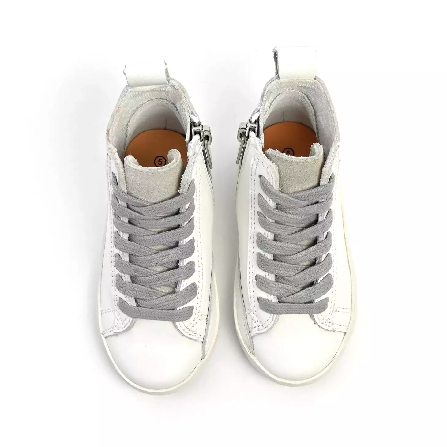 White - High Top Sneakers